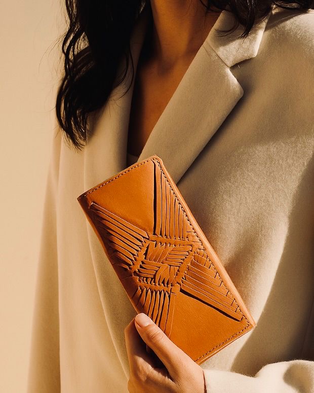 Clutch acapulco Tabacco