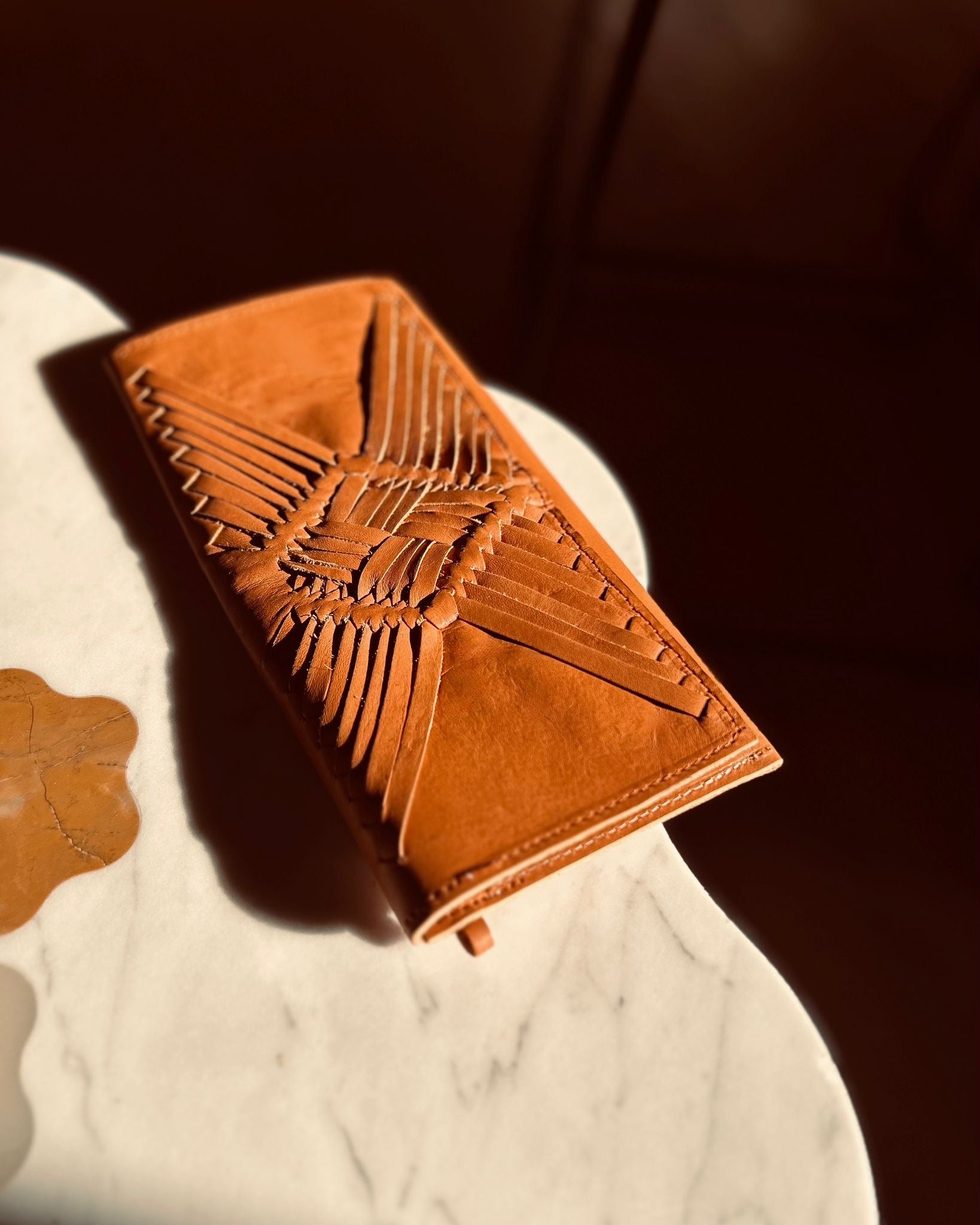 Clutch acapulco Tabacco