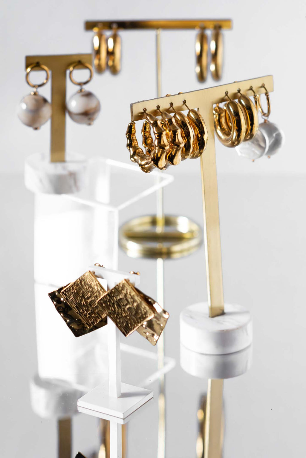 Cerchi ondulati gold