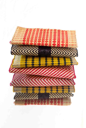 Pochette in rafia